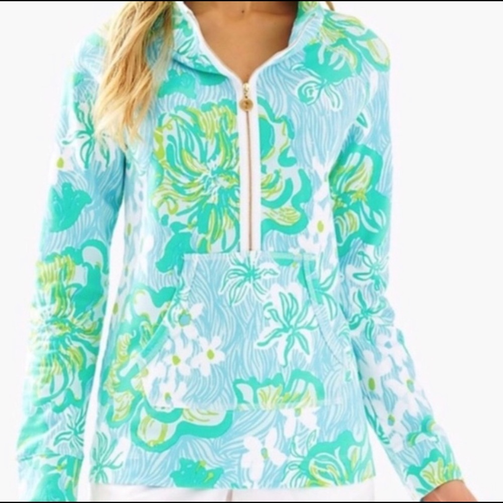 Lilly Pulitzer Skipper Popover Wave Rider